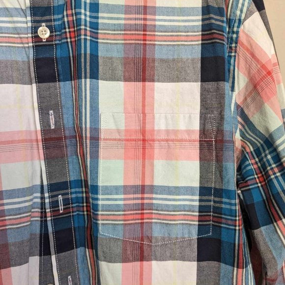 ACDC High Voltage Rock And Roll Music Band Custom Flannel Button Down Shirt Sz L - Picture 4 of 6